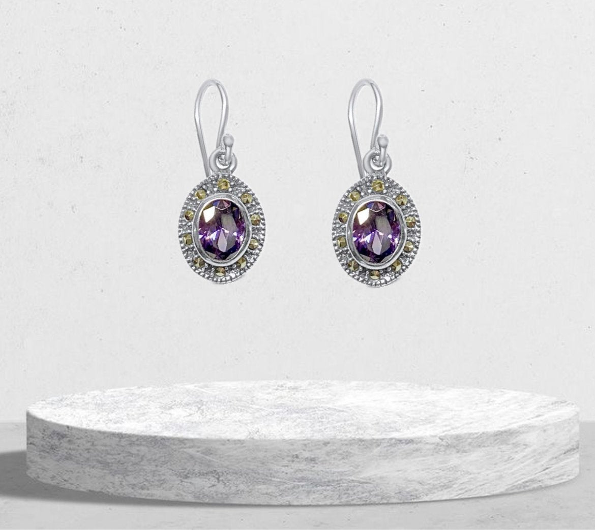 Amethyst earrings - Mystic Alchemy