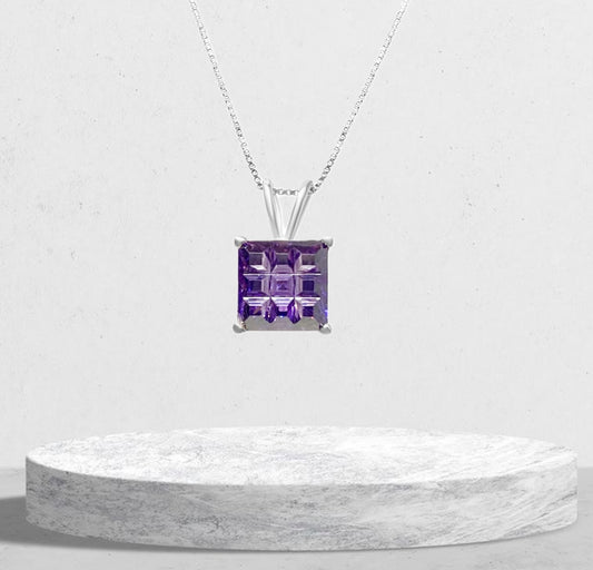Necklace with amethyst stones - Mystic Alchemy 