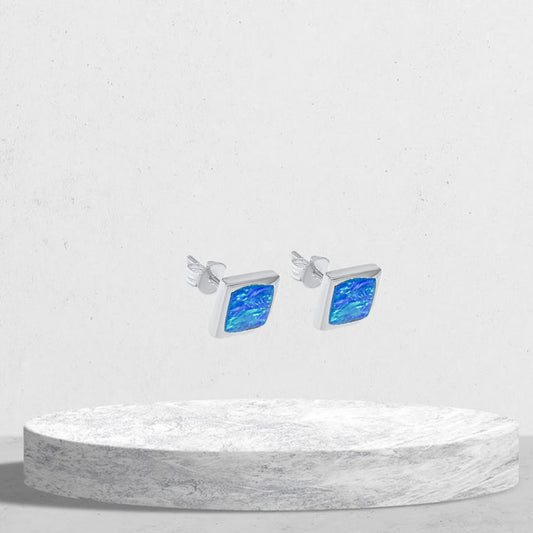 Opal earrings - Mystic Alchemy 