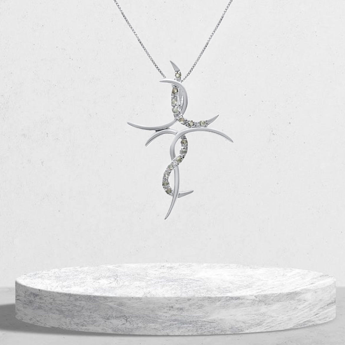 Silver 925 cross (unique design ) - Mystic Alchemy 