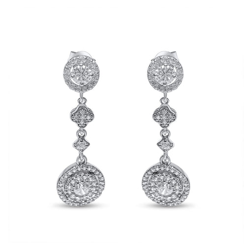 Celestial Halo Pavé Stud Earrings Mystic Alchemy
