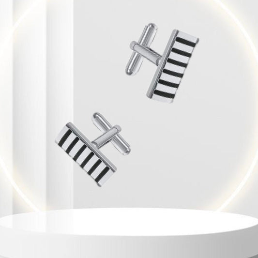 Steel cufflinks - Mystic Alchemy 