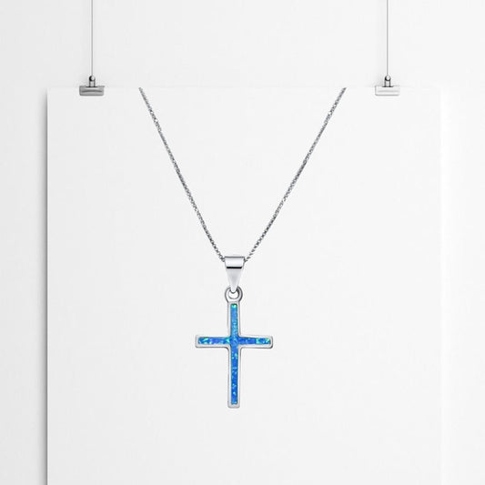 Opal cross - Mystic Alchemy 