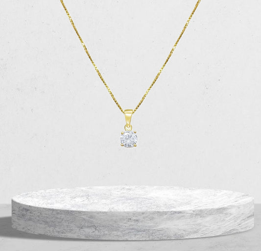 Silver 925 Zircon Necklace - Mystic Alchemy 