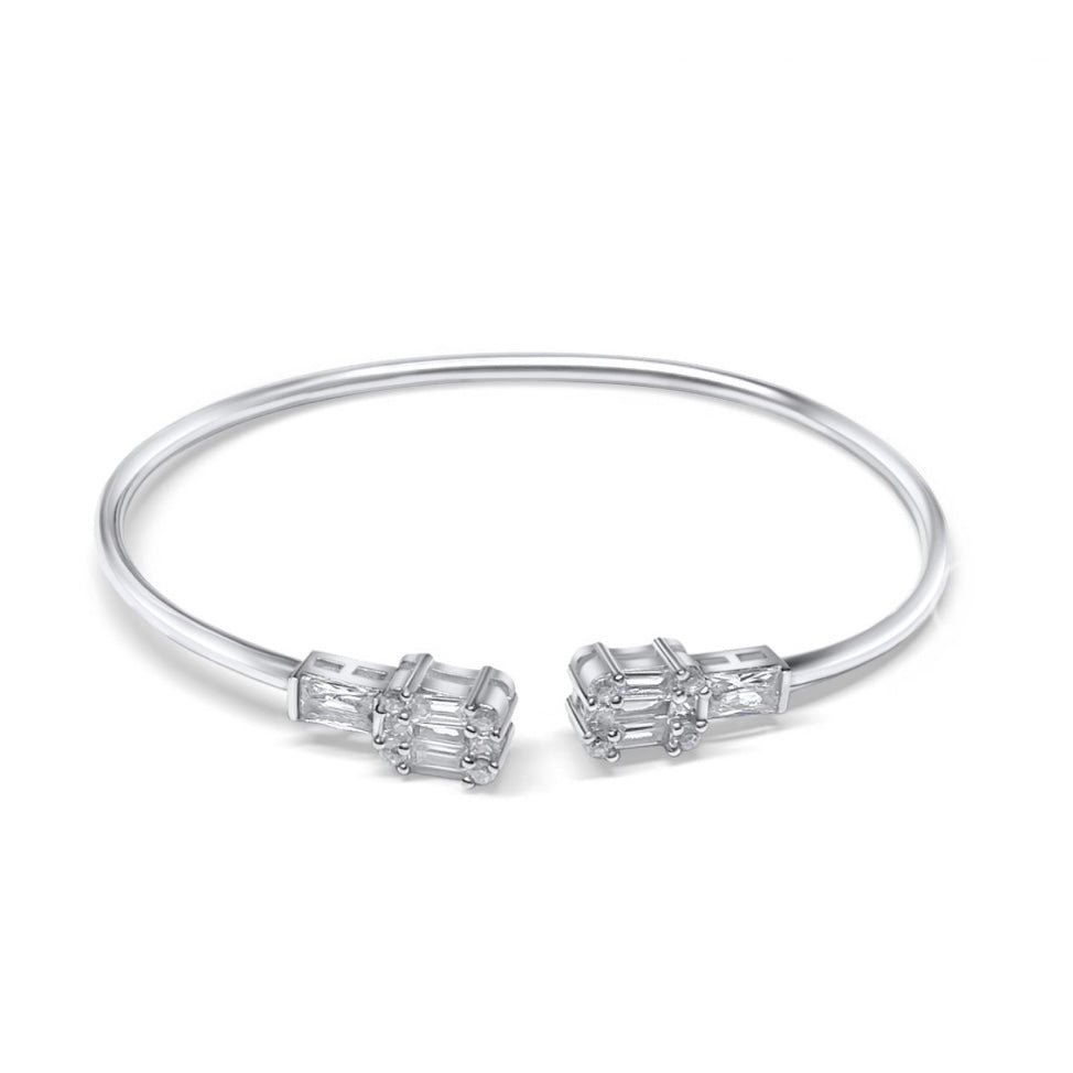Twin Radiance Adjustable Bangle Mystic Alchemy