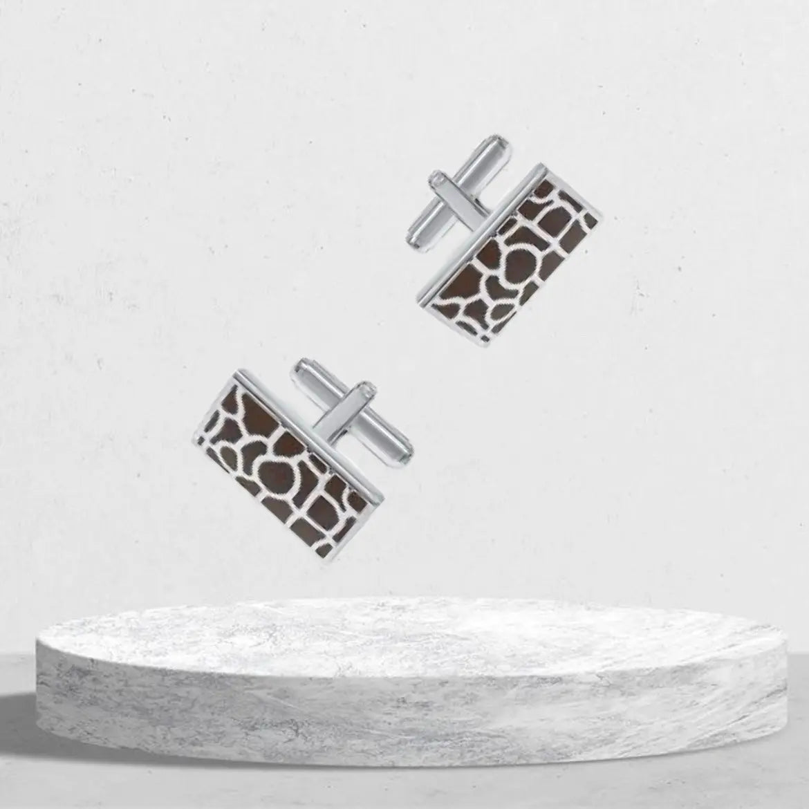 Steel cufflinks - Mystic Alchemy 