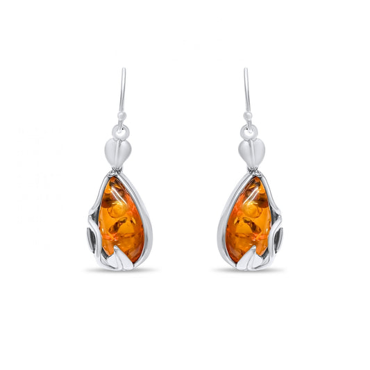 AMBER STONE EARRINGS Mystic Alchemy