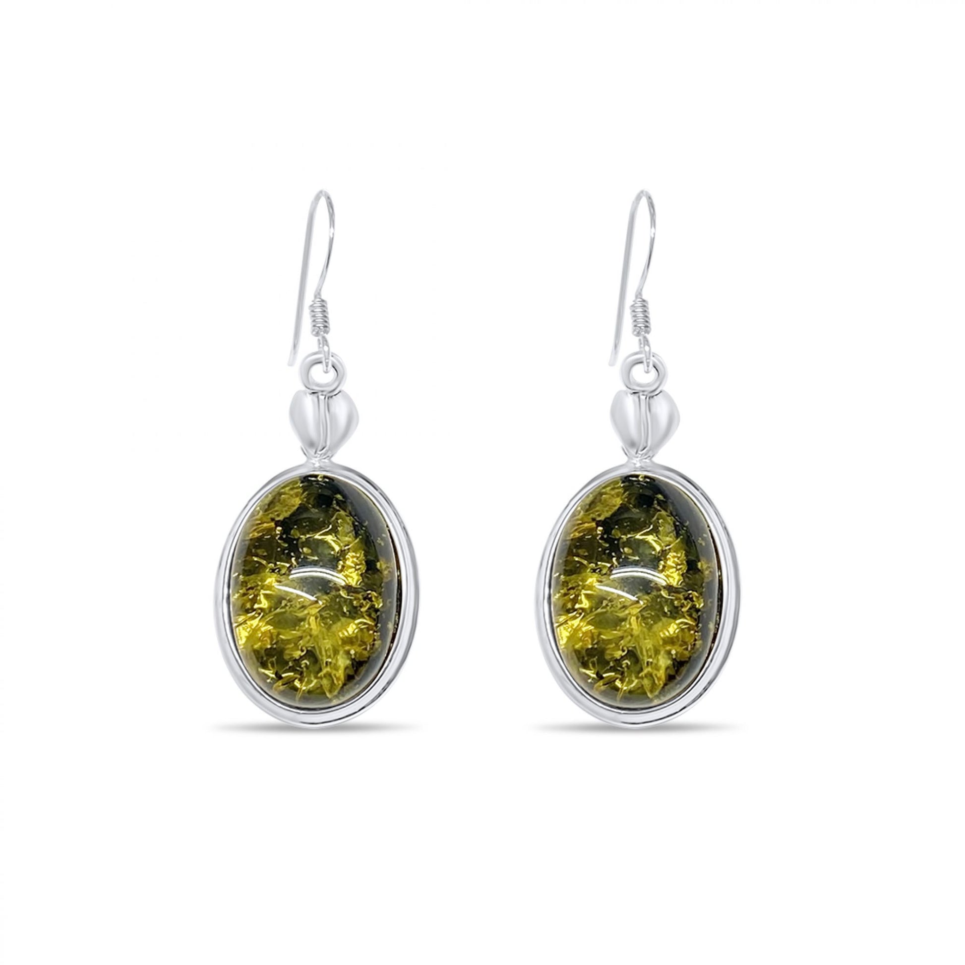 AMBER STONE EARRINGS Mystic Alchemy