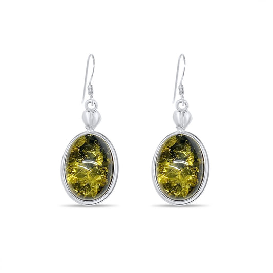 AMBER STONE EARRINGS Mystic Alchemy