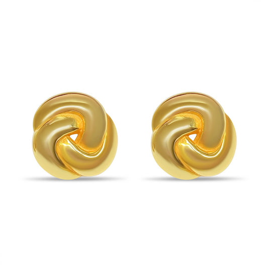 GOLD PLATED STUD EARRINGS Mystic Alchemy