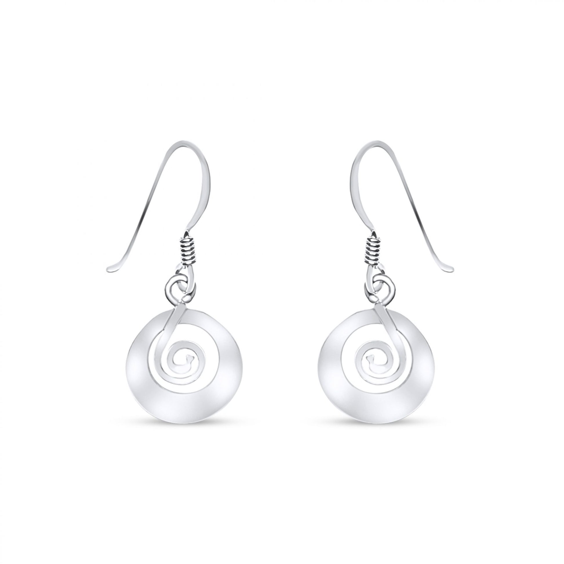 DANGLING SPIRAL EARRINGS Mystic Alchemy