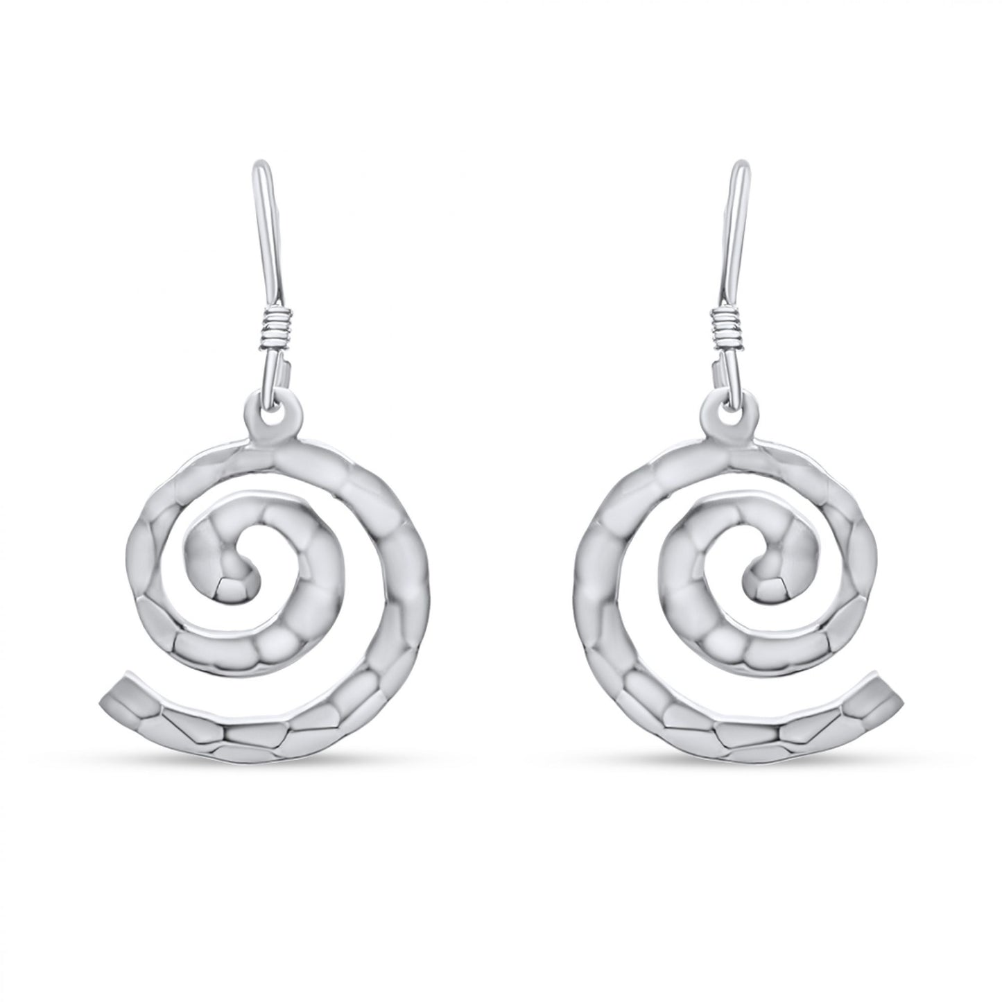 DANGLING SPIRAL EARRINGS Mystic Alchemy