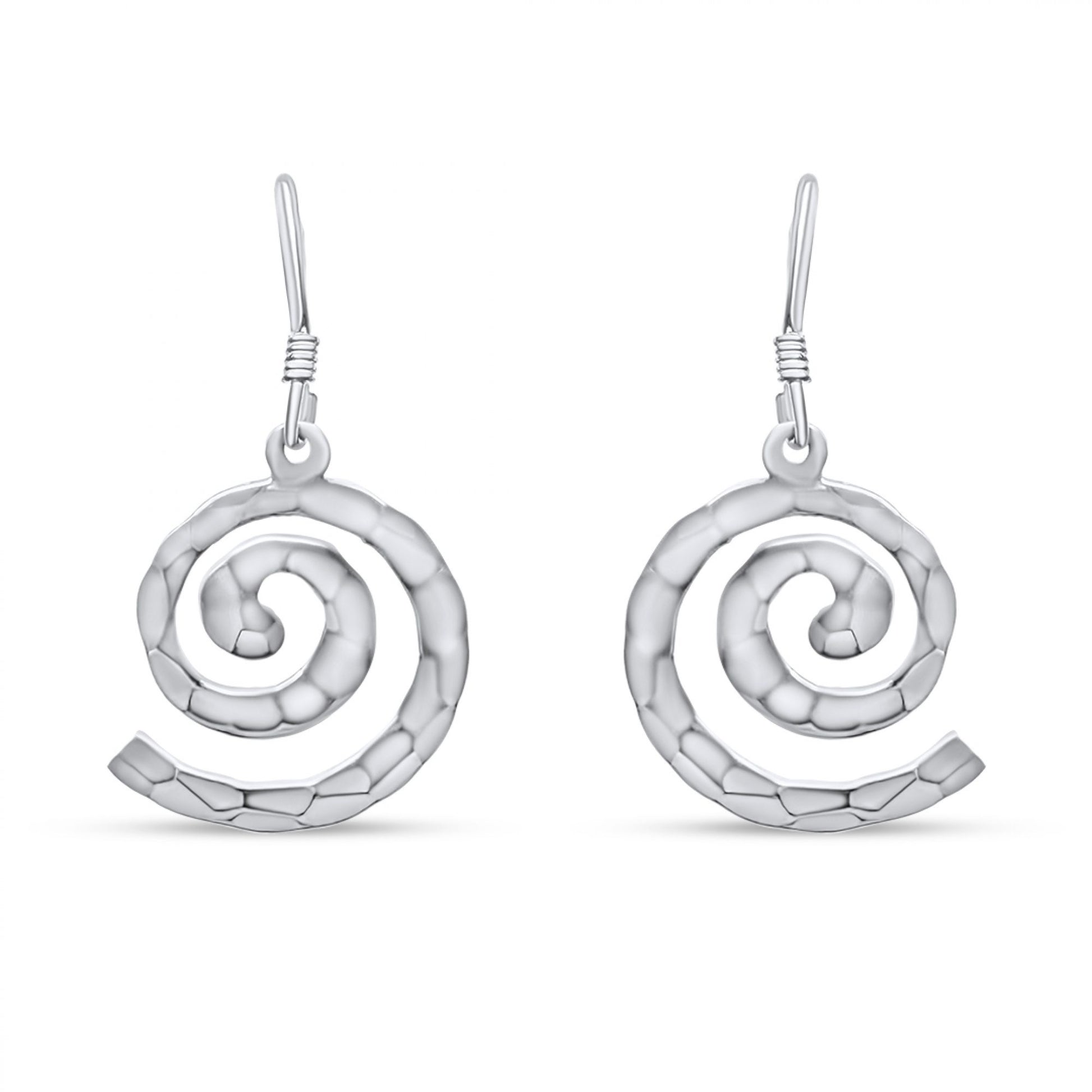 DANGLING SPIRAL EARRINGS Mystic Alchemy