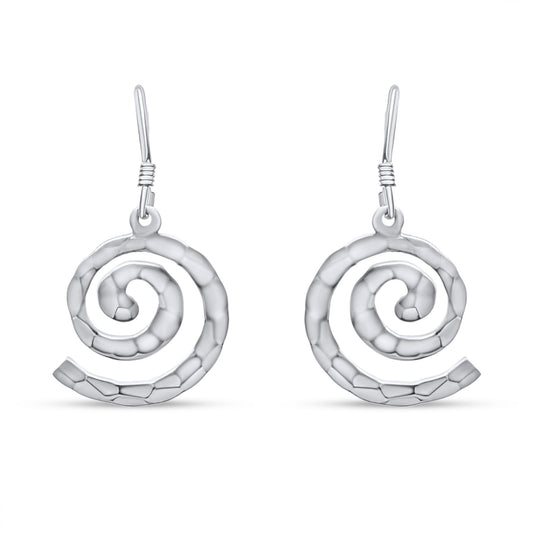 DANGLING SPIRAL EARRINGS Mystic Alchemy