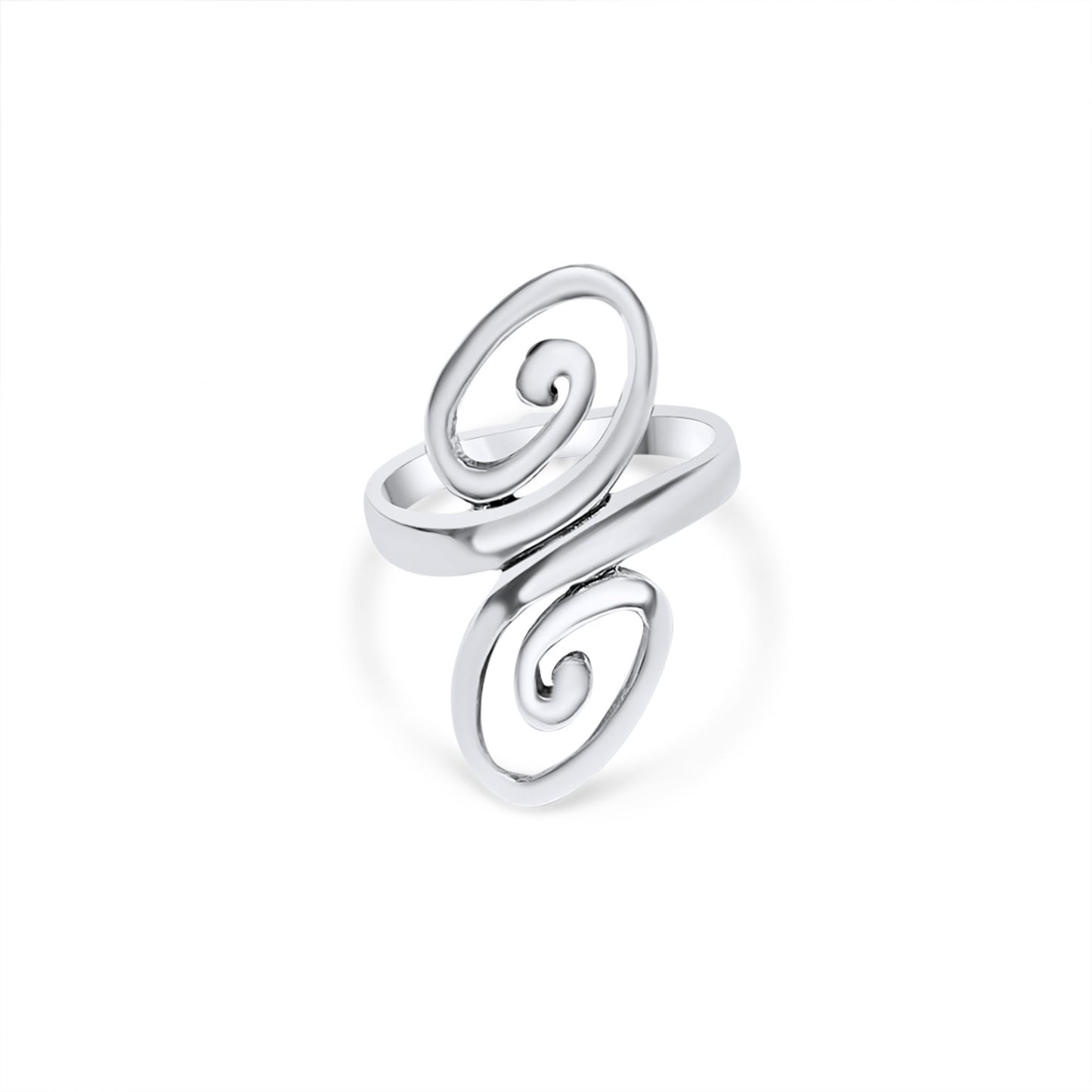 RING WITH SPIRALS Mystic Alchemy