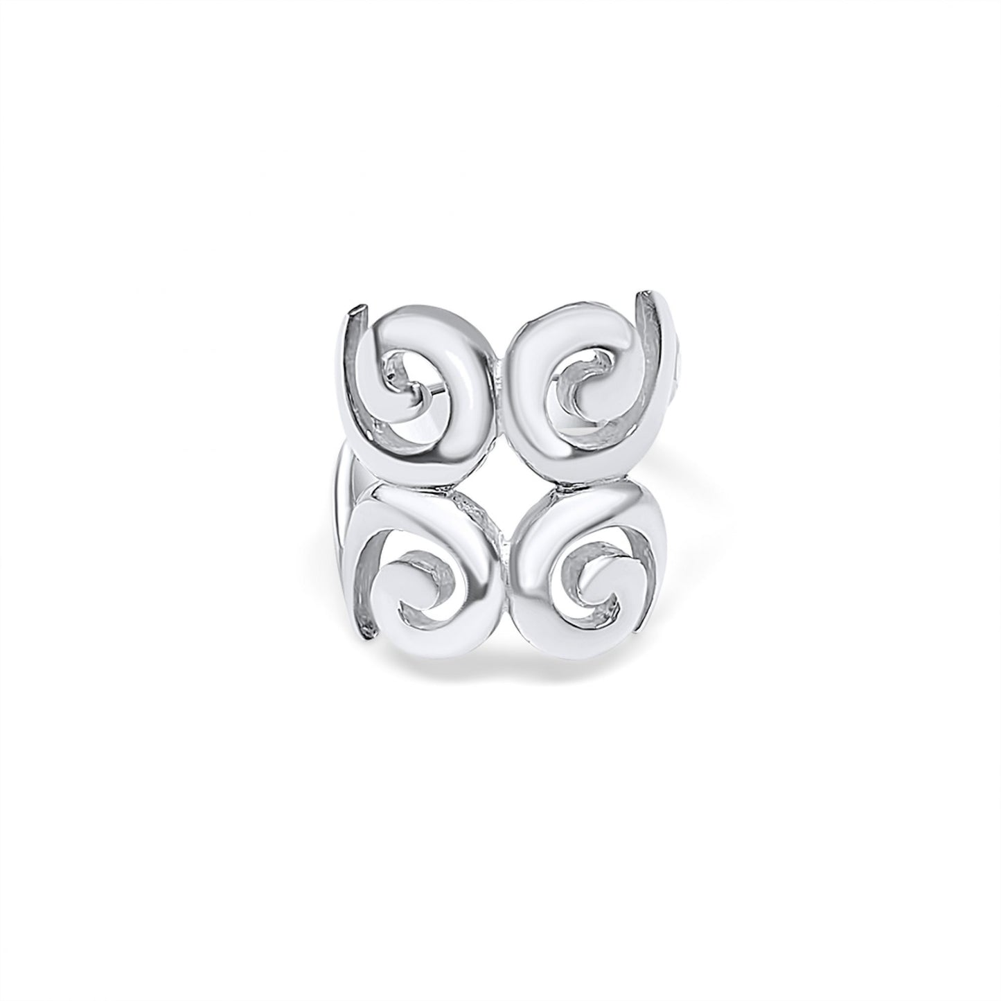 RING WITH SPIRALS Mystic Alchemy