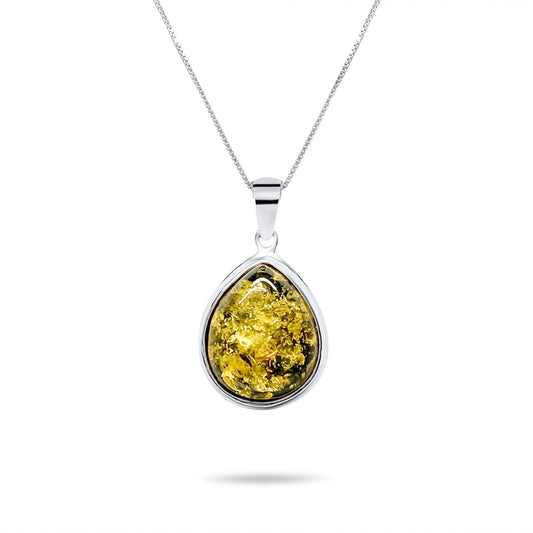 Amber stone necklace Mystic Alchemy