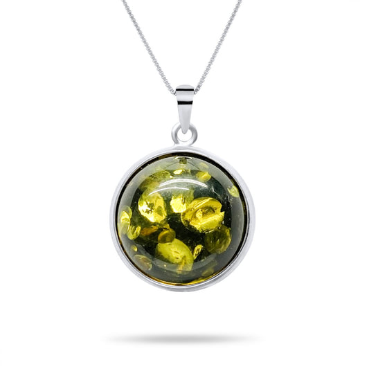 AMBER STONE NECKLACE Mystic Alchemy