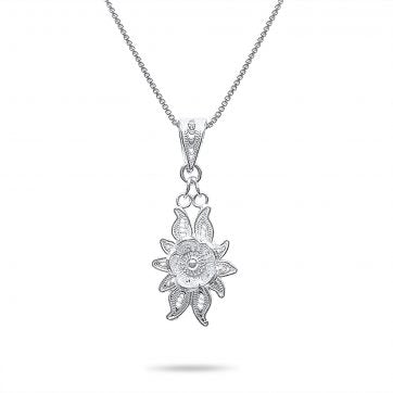 FILIGREE FLOWER NECKLACE Mystic Alchemy
