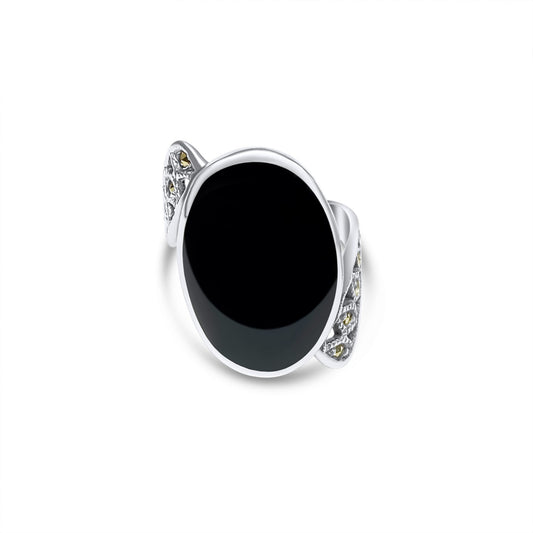 Onyx ring Mystic Alchemy