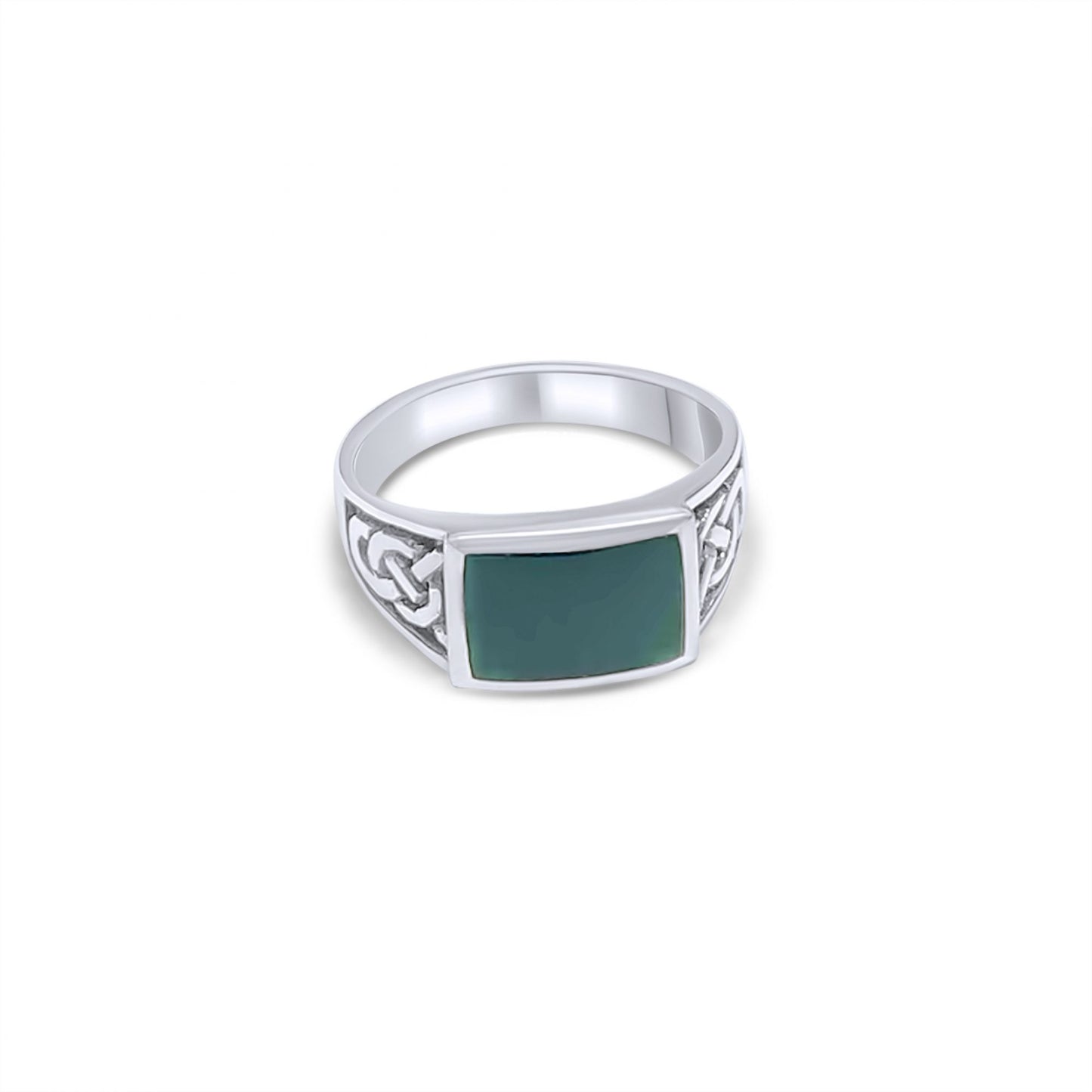 RING WITH AGATE STONE