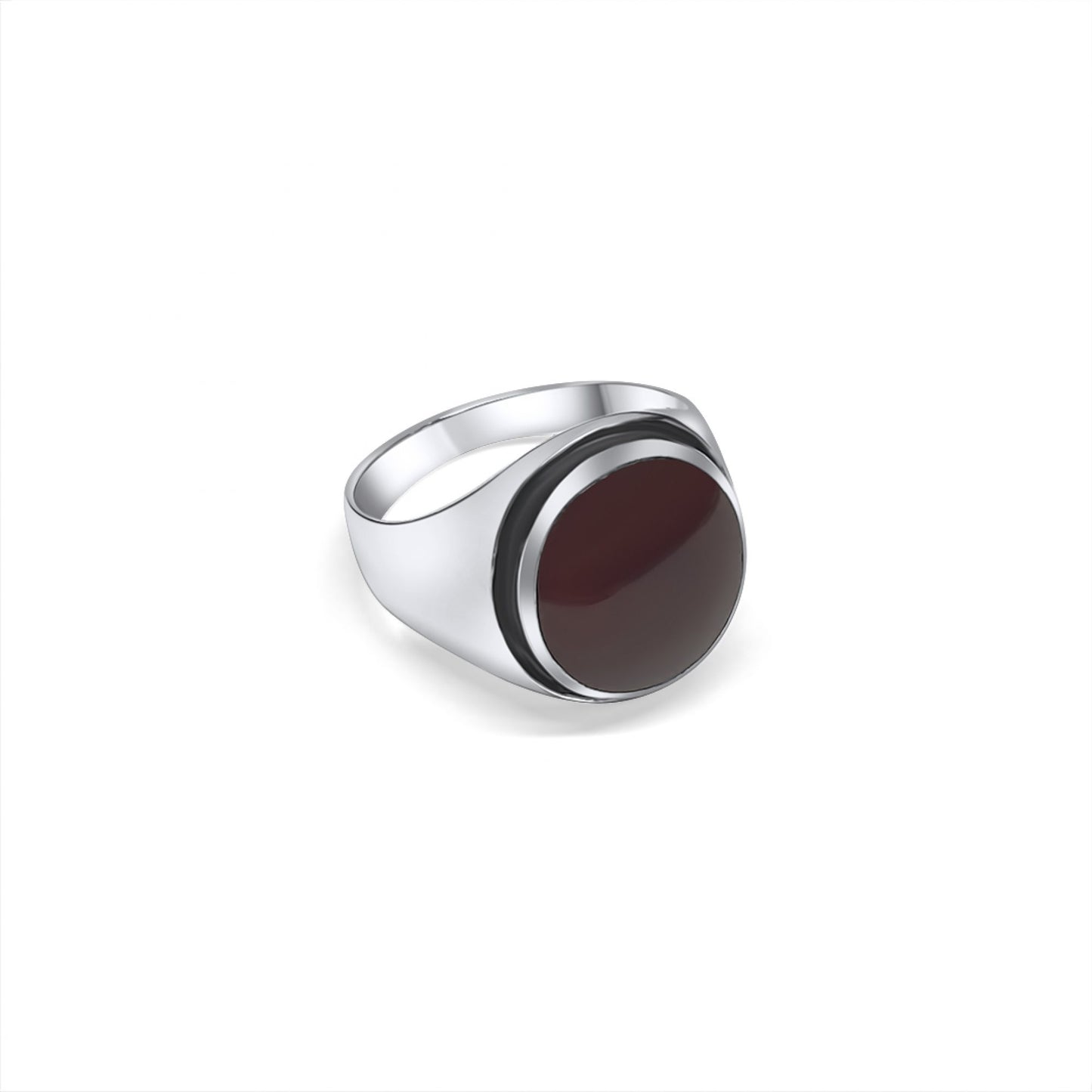 RING WITH CARNELIAN STONES