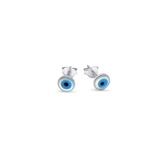 Eye stud earrings with foil - Mystic Alchemy 